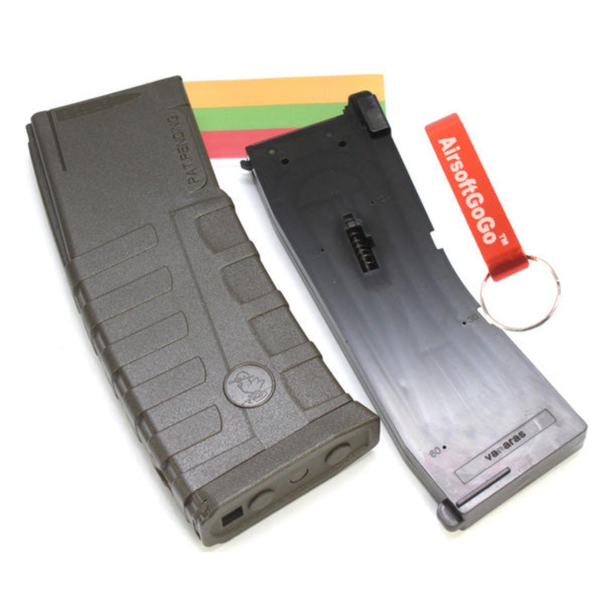 M4 PTW用Vanaras製マガジン (緑)-AIRSOFT GOGO エアガン・サバゲー用品通販