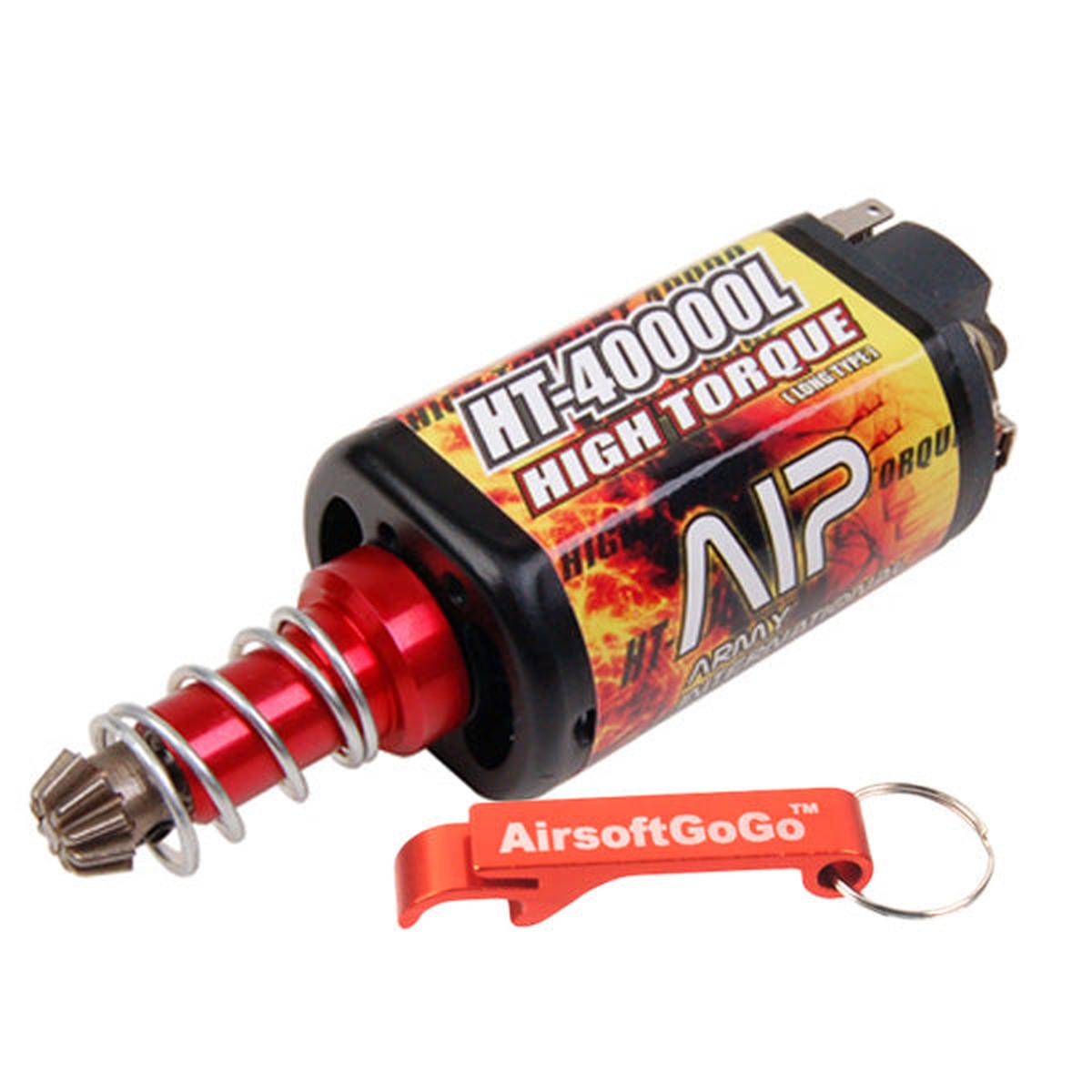 M4 シリーズ /G3 / L85 & Ver.2 メカボックス用AIPハイスピードトルク電動ガンモーターHT40000 (L)-AIRSOFT GOGO エアガン・サバゲー用品通販