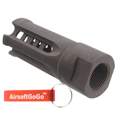 M4 SR16 SR25 HK416 SCAR M4 シリーズ 電動ガン用フラッシュハイダー 14mm逆ネジ-AIRSOFT GOGO エアガン・サバゲー用品通販