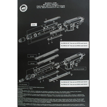 M4電動ガン用PWS MK112 レイルハンドガード（タン）-AIRSOFT GOGO エアガン・サバゲー用品通販
