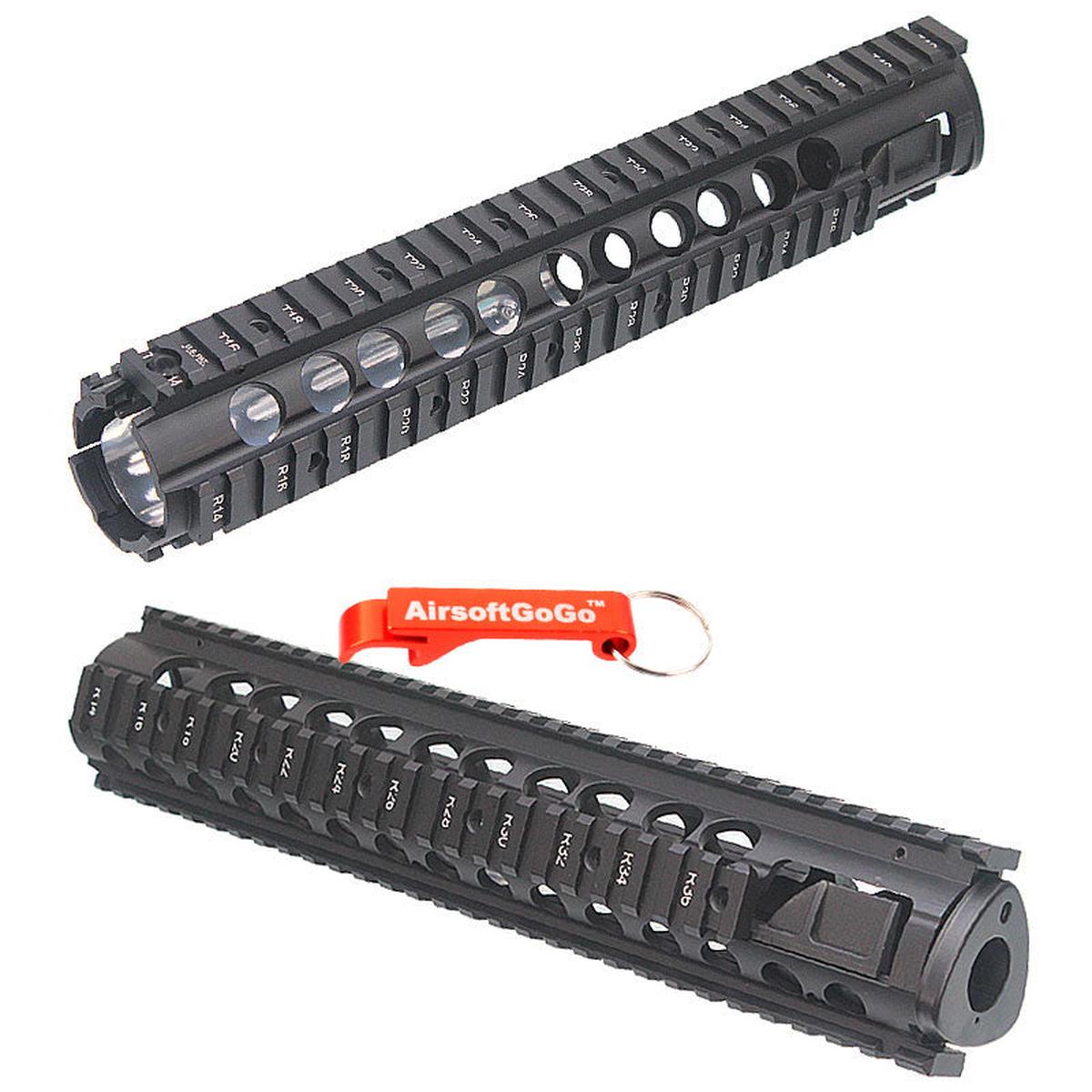 M4・M16・ SR16 ・SR25 電動ガン用12インチハンドガード-AIRSOFT GOGO エアガン・サバゲー用品通販