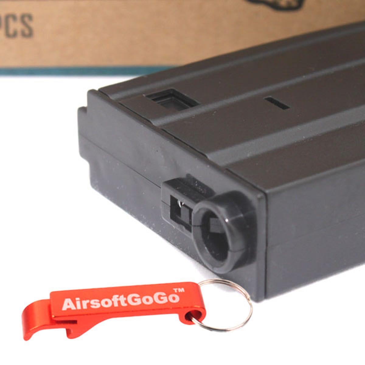 M4/M16電動ガン用E&C 160連マガジン (5 本入り)-AIRSOFT GOGO エアガン・サバゲー用品通販