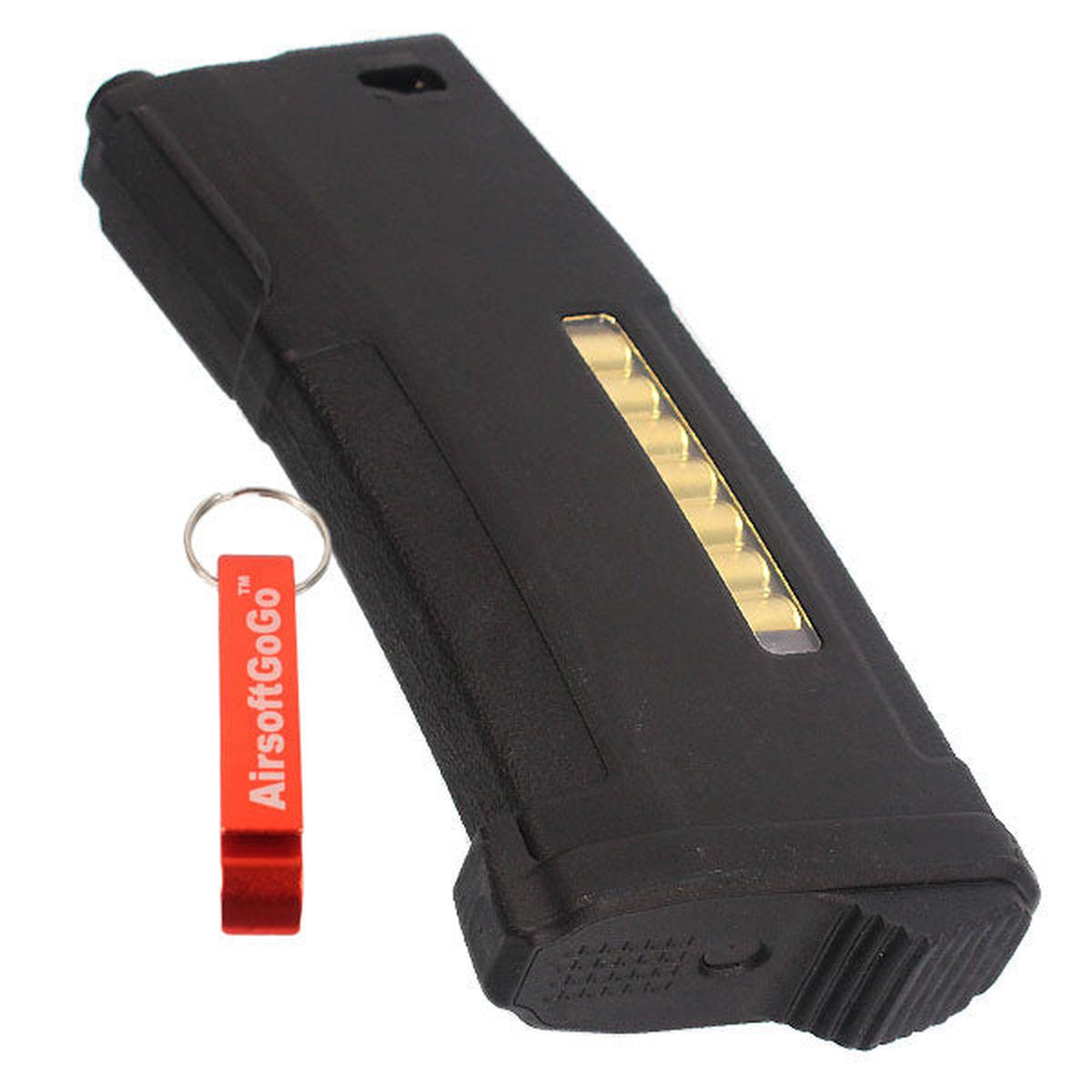 M4シリーズ電動ガン用PTS EPM 150連マガジン （黒）-AIRSOFT GOGO エアガン・サバゲー用品通販
