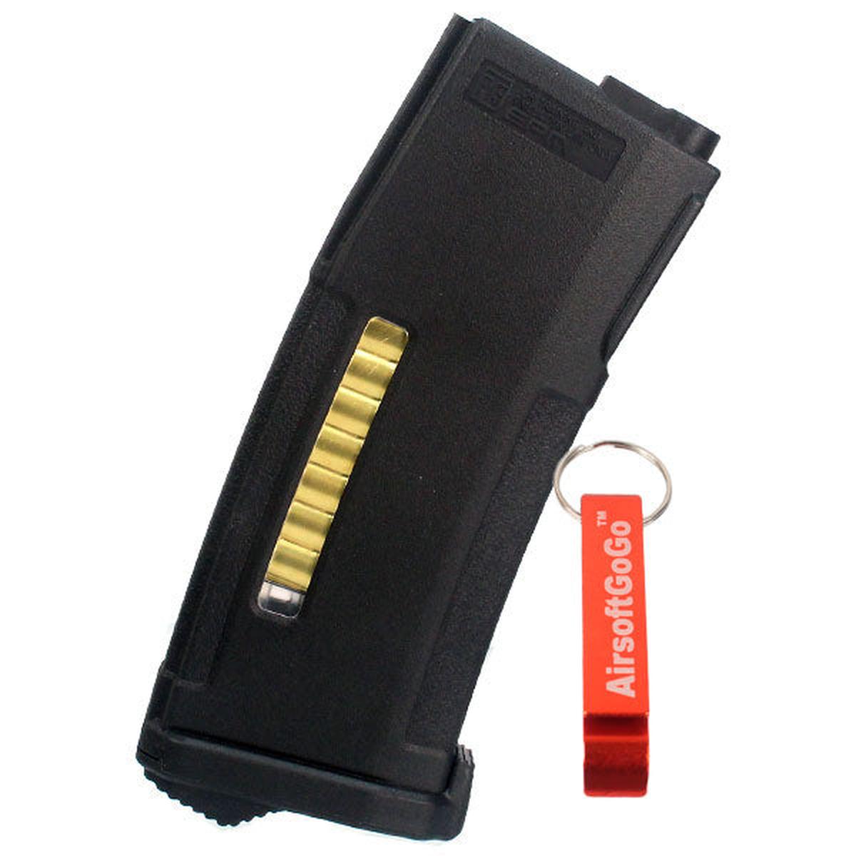 M4シリーズ電動ガン用PTS EPM 150連マガジン （黒）-AIRSOFT GOGO エアガン・サバゲー用品通販