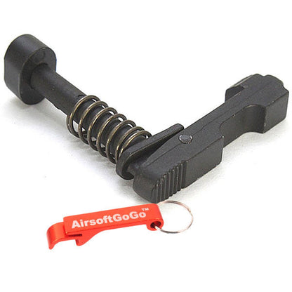 M4シリーズ用マルチマガジンキャッチ（黒）-AIRSOFT GOGO エアガン・サバゲー用品通販