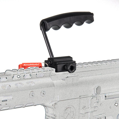 M82A1 対応 キャリングハンドル レールマウント付き (ブラックカラー)-AIRSOFT GOGO エアガン・サバゲー用品通販