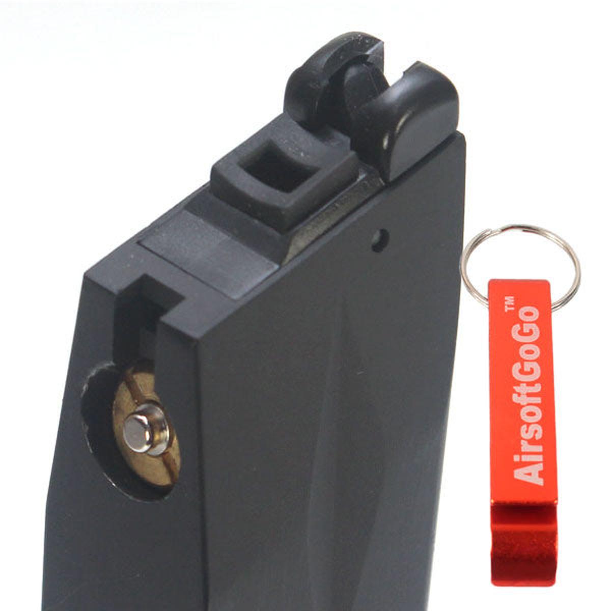 M92 シリーズガスブローバックピストル用WE 25連CO2 マガジン-AIRSOFT GOGO エアガン・サバゲー用品通販