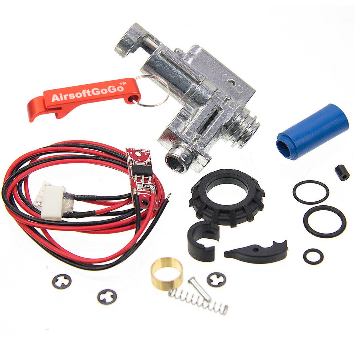 MADBULL 3 in 1 ホップアップチャンバーユニット & LED モジュール M4電動ガン用-AIRSOFT GOGO エアガン・サバゲー用品通販