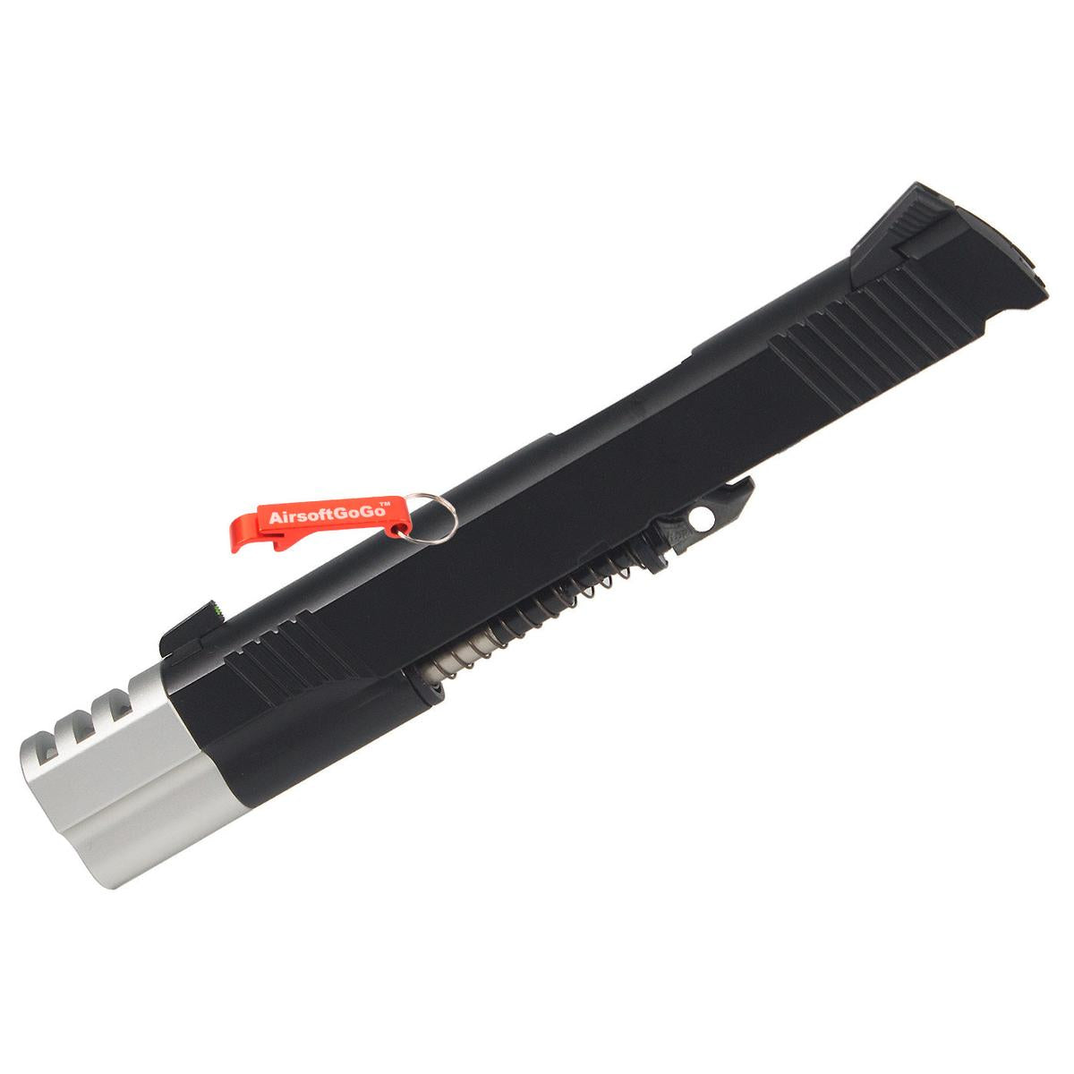 マルイ 1911/ Army R27 R28 R30 用 メタルスライドセット コンペンセイター付 (ブラック)-AIRSOFT GOGO エアガン・サバゲー用品通販