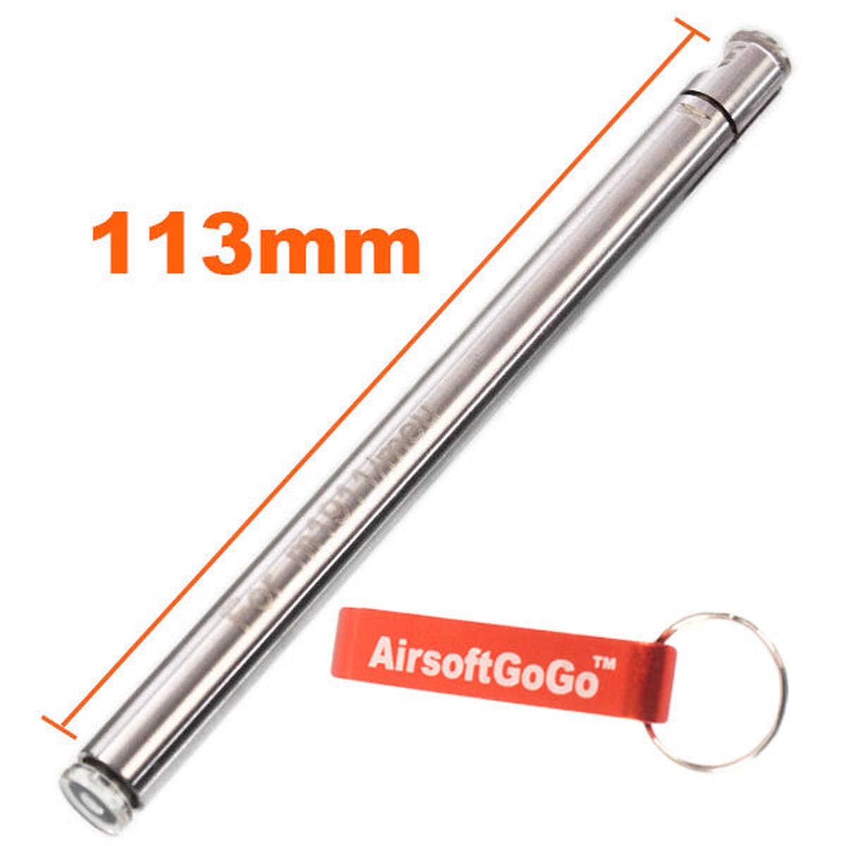 マルイ 1911 ハイキャパ 5.1ガスブローバックガン用113mm 6.03mm ステンレススチール インナーバレル-AIRSOFT GOGO エアガン・サバゲー用品通販