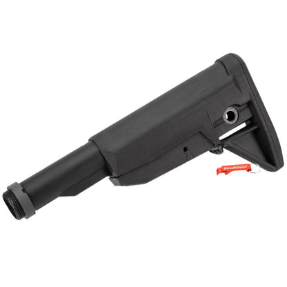 マルイ 電動ガン スタンダードM4用 クレーンストック 6ポジションストックパイプ付 ( ブラック)-AIRSOFT GOGO エアガン・サバゲー用品通販