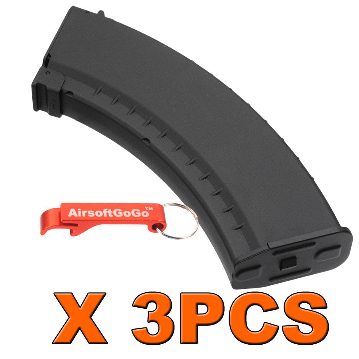 マルイ AK74・AK47・AKシリーズ電動ガン用150連マガジン （3本入り）-AIRSOFT GOGO エアガン・サバゲー用品通販