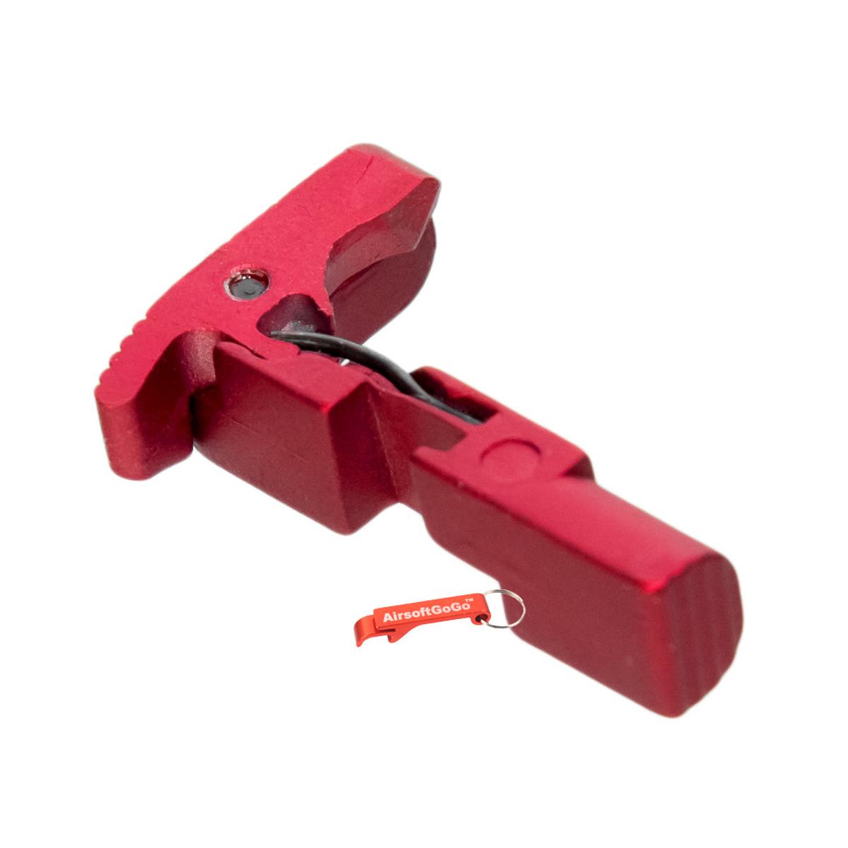 マルイ / APS G17, G18c用マガジンキャッチ (赤)-AIRSOFT GOGO エアガン・サバゲー用品通販