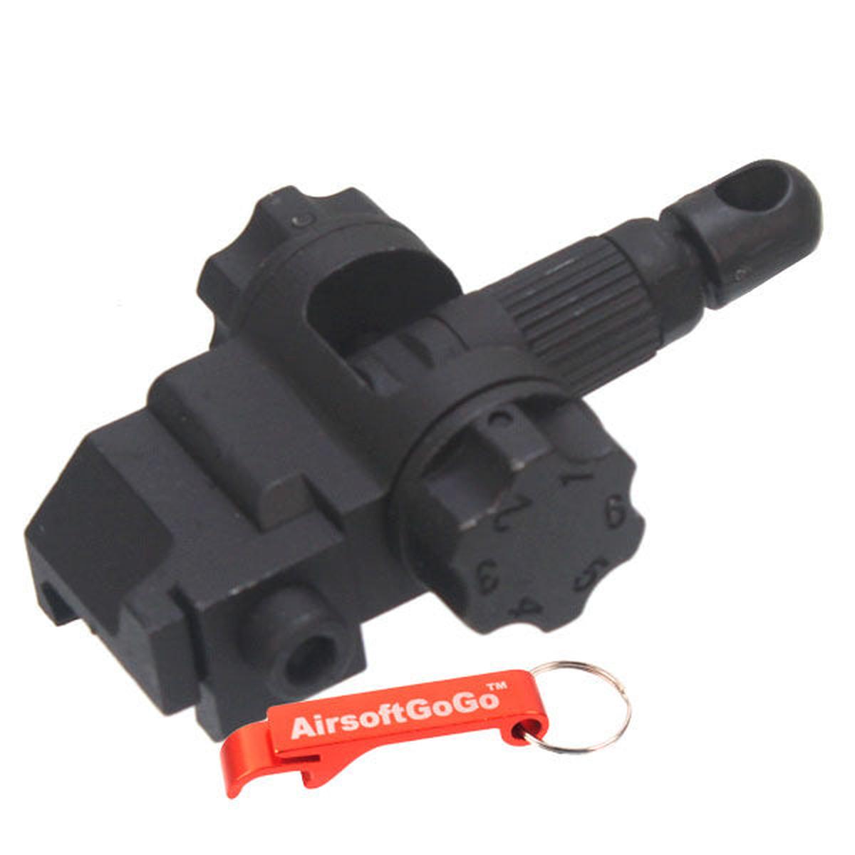 マルイ Classic Army G&G VFC電動ガン用SCAR MK16 MK17 リアフリップアップ サイト-AIRSOFT GOGO エアガン・サバゲー用品通販