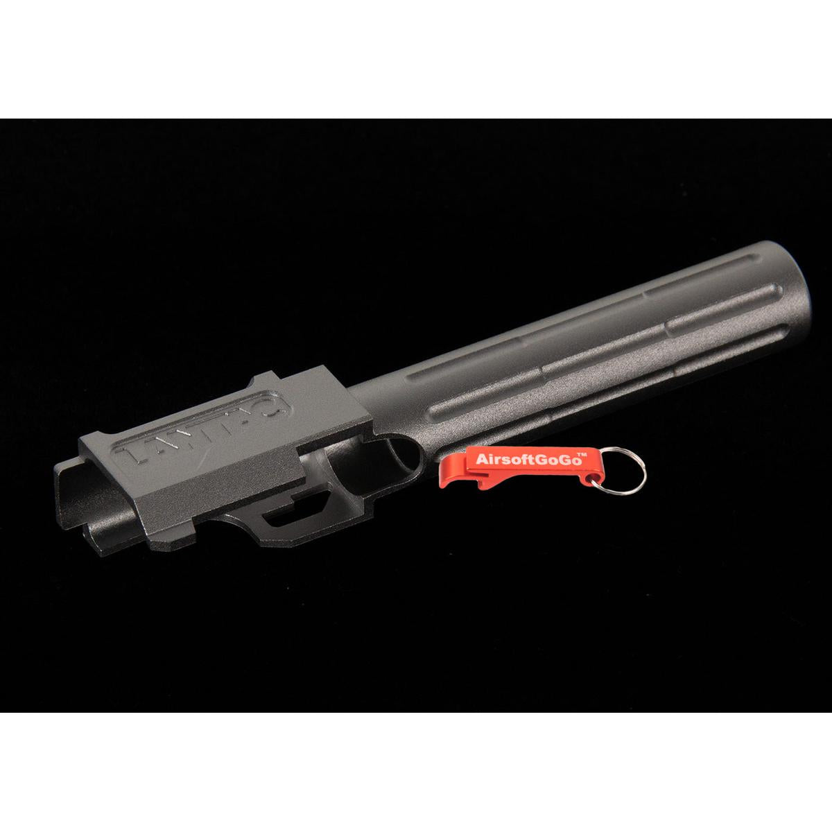 マルイ ガスブローバック G19用 5KU 9INE フルート 14mm逆ネジアウターバレル (シルバー)-AIRSOFT GOGO エアガン・サバゲー用品通販