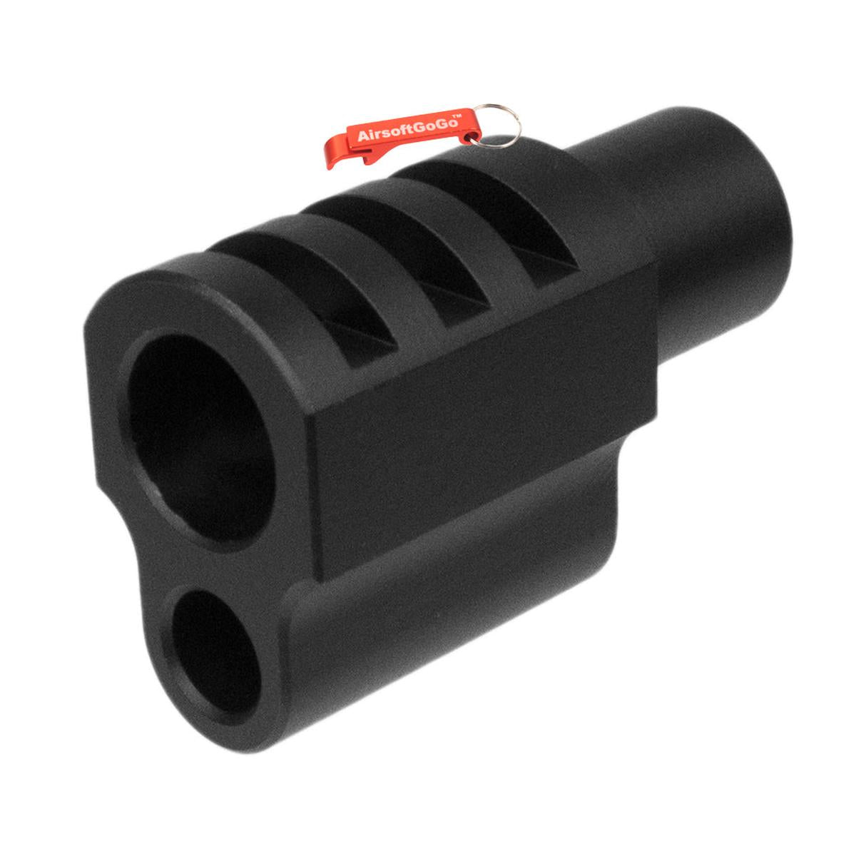 マルイ GBB 1911系対応1911コンペンセータ&バレルブッシング タイプ1 (黒)-AIRSOFT GOGO エアガン・サバゲー用品通販