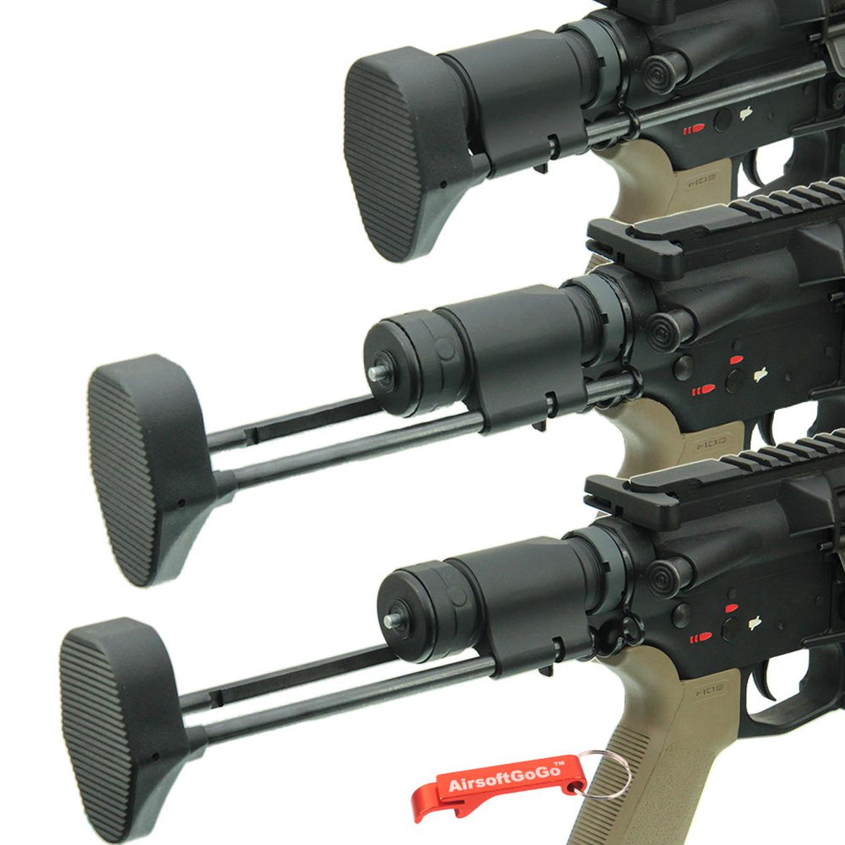 マルイ / G&P / Classic Army / KingArms / KRYTAC M4電動ガン用 アルミ スティンガータンカー ストック-AIRSOFT GOGO エアガン・サバゲー用品通販