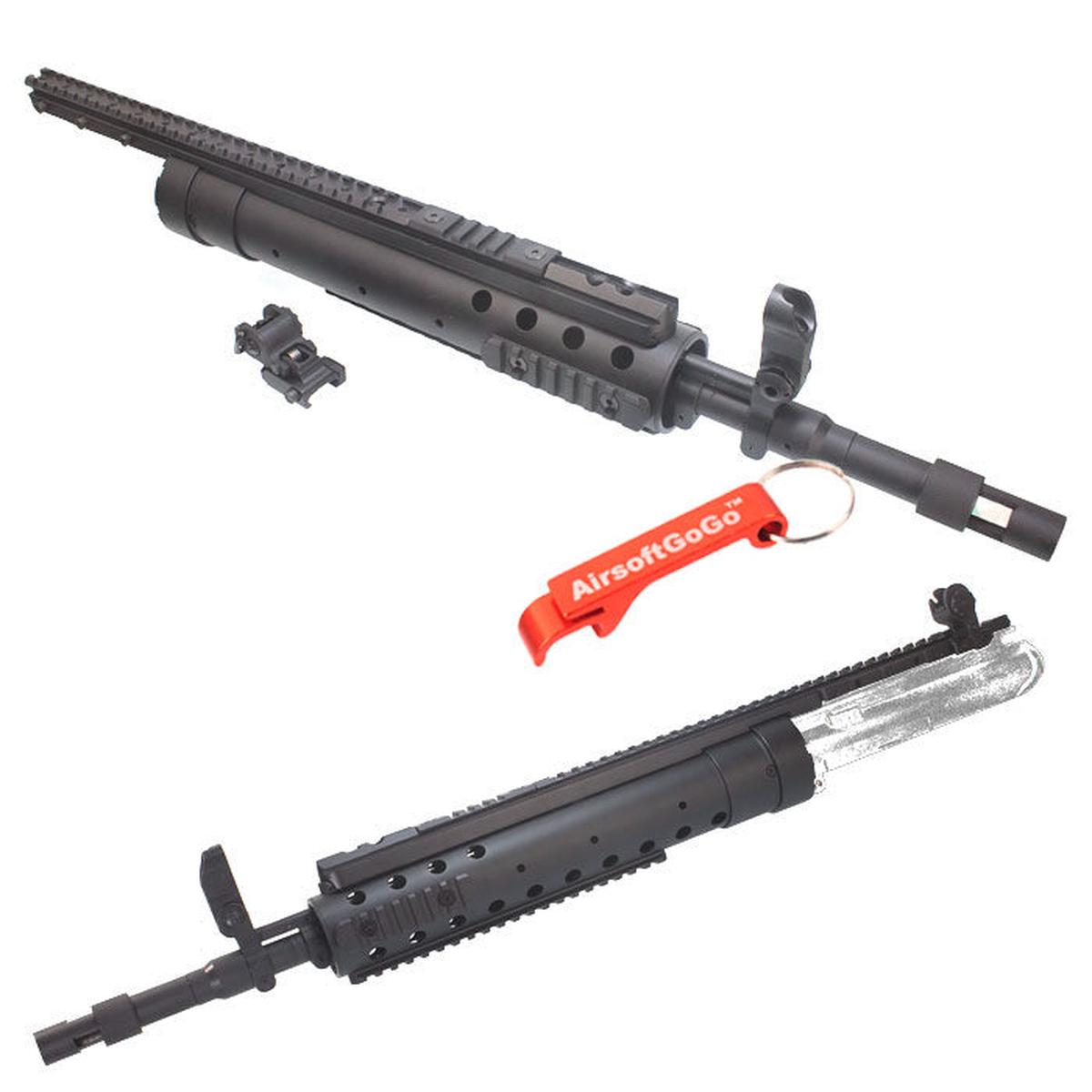 マルイ、G&P、Cybergun、Classic Army M4 / M16 / AR15 / AR16 / SR16 / SR25 / HK416 / HK417 電動ガン用チューブラー・ハンドガードRISキットセット-AIRSOFT GOGO エアガン・サバゲー用品通販