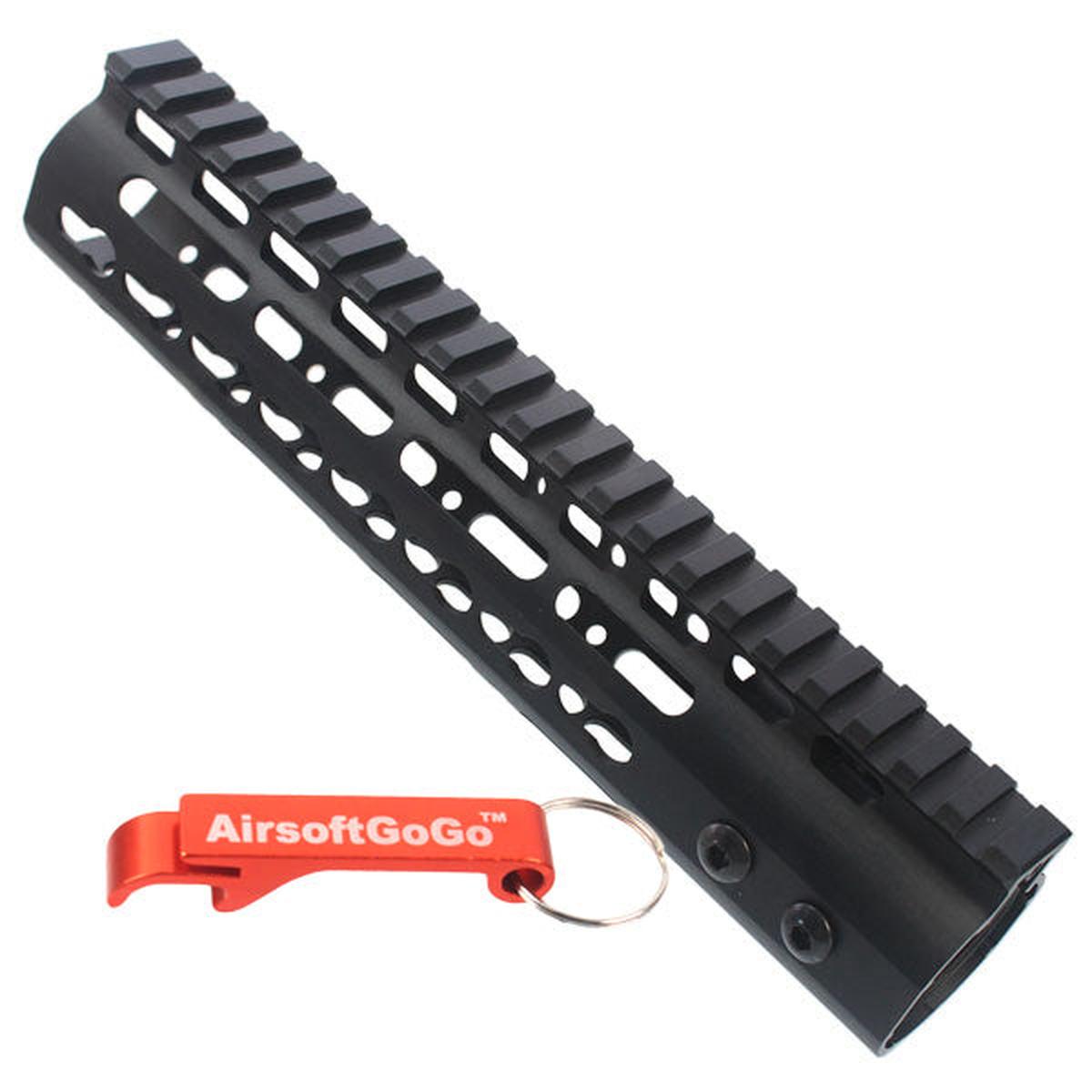 マルイ G&P M4 / M16 / SR16 / SR25 シリーズ 電動ガン用CNC アルミニウム 9"Keymodレールハンドガード-AIRSOFT GOGO エアガン・サバゲー用品通販