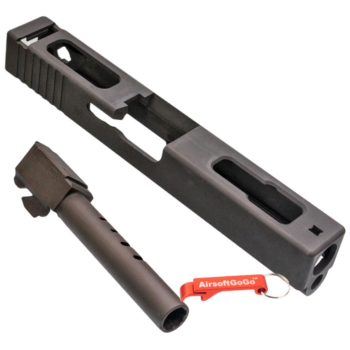 マルイ グロック17用スライド ・アウターバレルセット-AIRSOFT GOGO エアガン・サバゲー用品通販