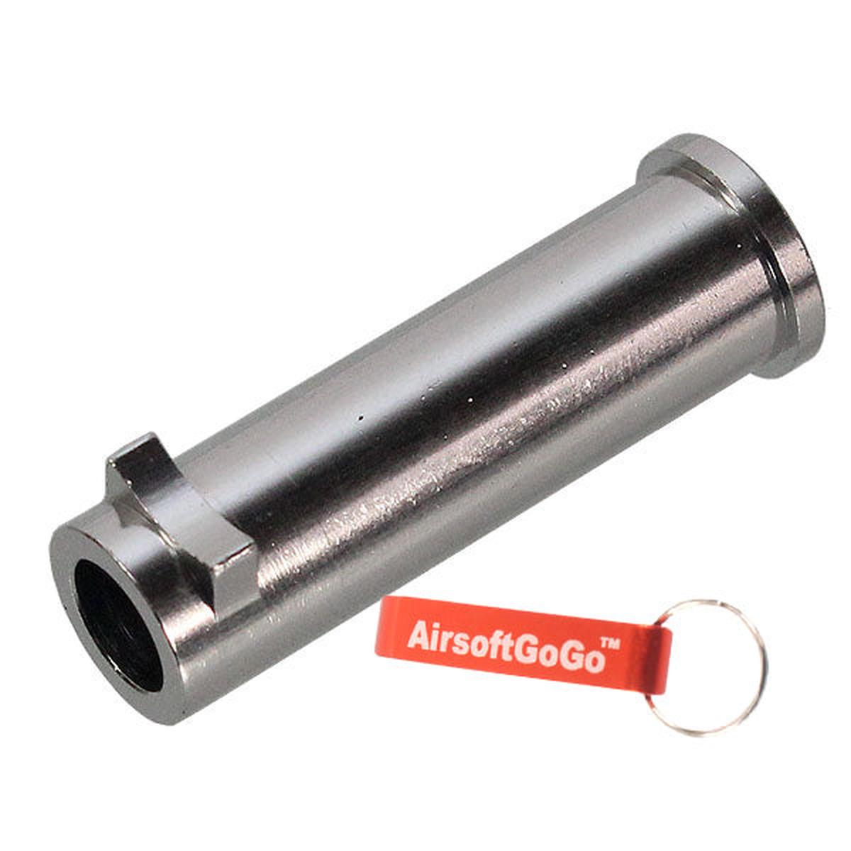 マルイ ハイキャパ 5.1 ガスブローバック用AIP リコイルスプリングガイド プラグ （銀）-AIRSOFT GOGO エアガン・サバゲー用品通販