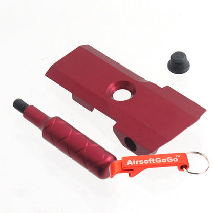 マルイ ハイキャパ5.1対応 AIP コッキングハンドル Ver.2 (赤)-AIRSOFT GOGO エアガン・サバゲー用品通販
