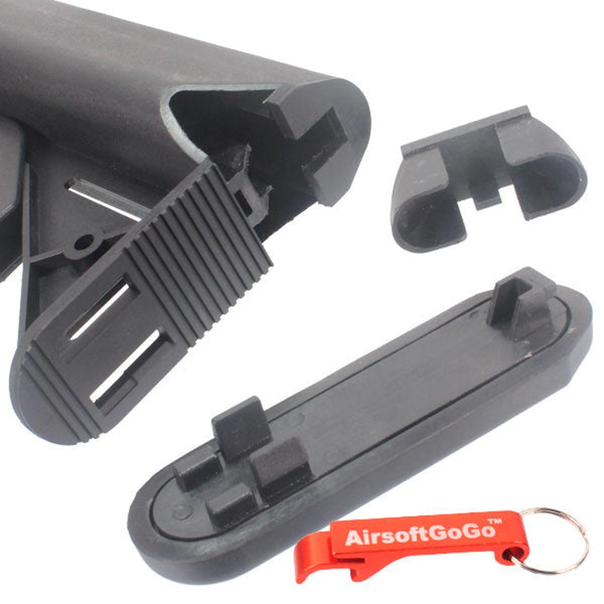 マルイ HK416 SR16 SR25 M4 M16電動ガン 用E&C スライディングストック-AIRSOFT GOGO エアガン・サバゲー用品通販