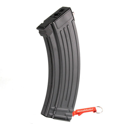 マルイ / King Arms 電動ガンAKシリーズ用 600連 ハイキャパマガジン (5本入り、ブラック)-AIRSOFT GOGO エアガン・サバゲー用品通販