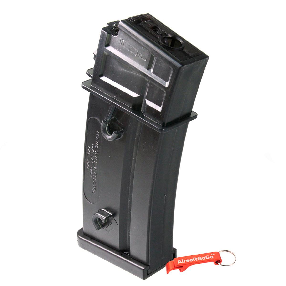マルイ / King Arms 電動ガンG36シリーズ用 470連マガジン (5本入り、ブラック)-AIRSOFT GOGO エアガン・サバゲー用品通販