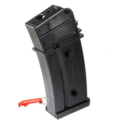 マルイ / King Arms 電動ガンG36シリーズ用 470連マガジン (5本入り、ブラック)-AIRSOFT GOGO エアガン・サバゲー用品通販