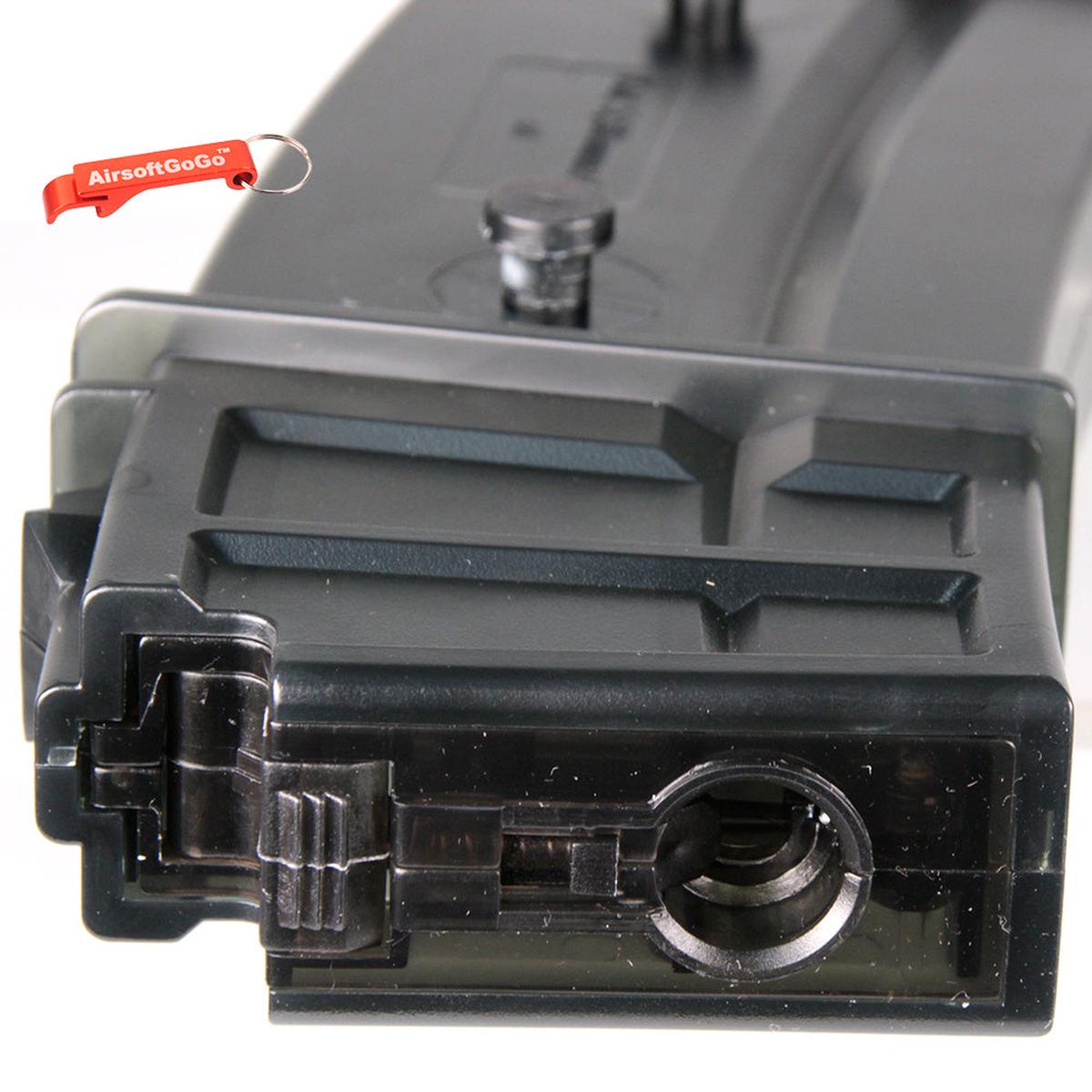 マルイ / King Arms 電動ガンG36シリーズ用 470連マガジン (5本入り、ブラック)-AIRSOFT GOGO エアガン・サバゲー用品通販