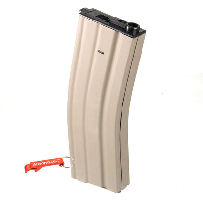 マルイ / King Arms 電動ガンM4 用 450連 ハイキャパマガジン (5本入り、ダークアース色)-AIRSOFT GOGO エアガン・サバゲー用品通販