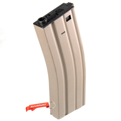 マルイ / King Arms 電動ガンM4 用 450連 ハイキャパマガジン (5本入り、ダークアース色)-AIRSOFT GOGO エアガン・サバゲー用品通販