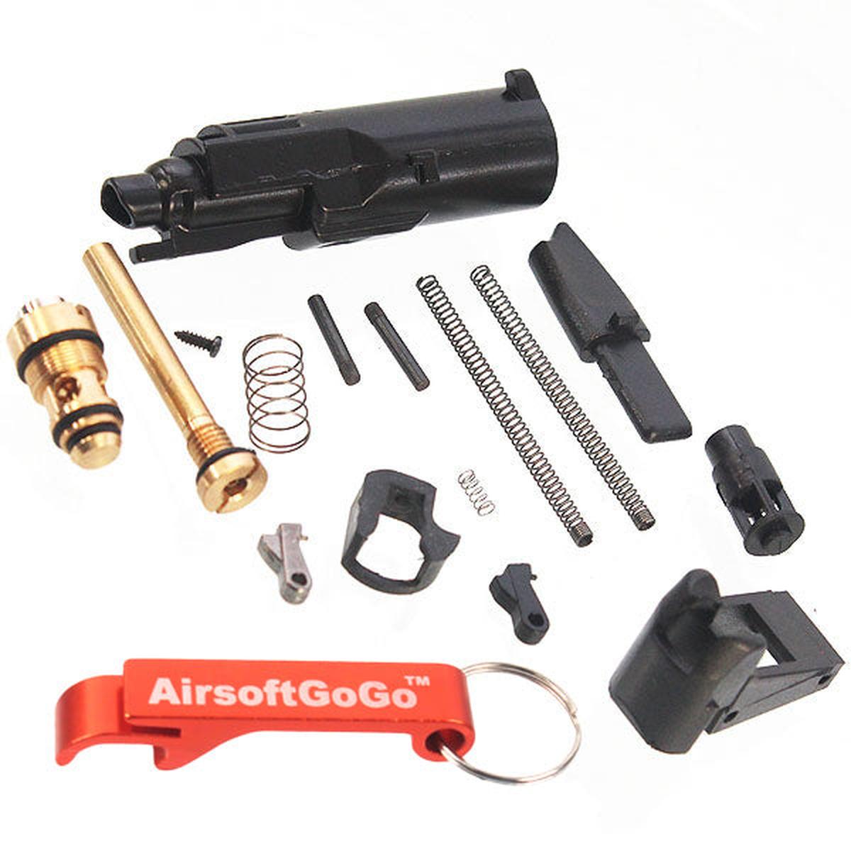 マルイ M1911ガスブローバックガン用強化コンプリート内部パーツセット-AIRSOFT GOGO エアガン・サバゲー用品通販
