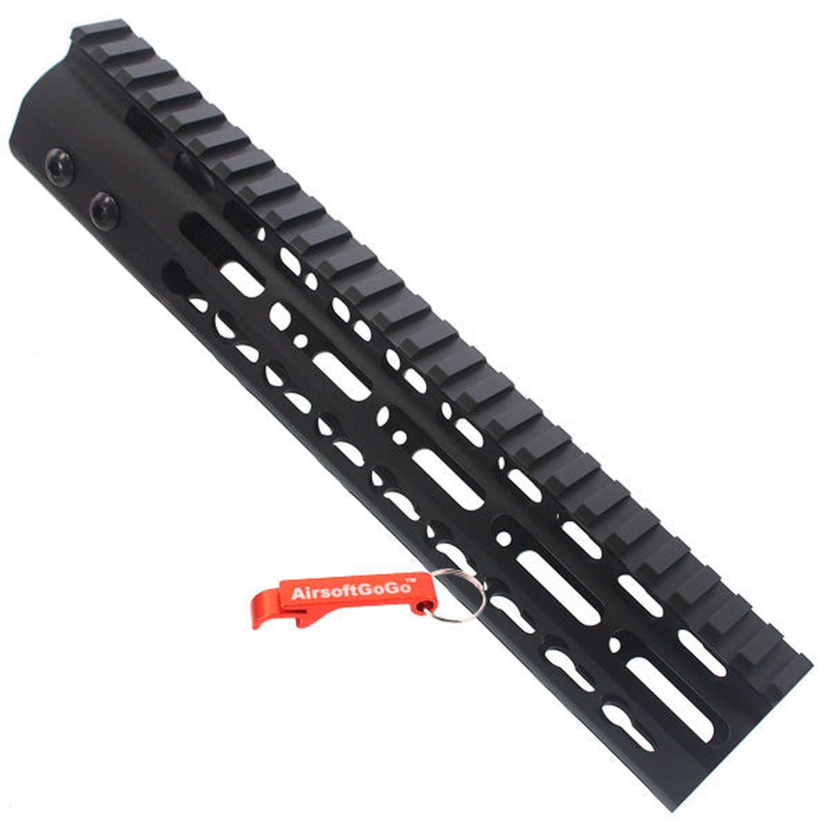 マルイ M4 MWS シリーズGBB用CNC アルミ 10インチ キーモッドレールハンドガード-AIRSOFT GOGO エアガン・サバゲー用品通販