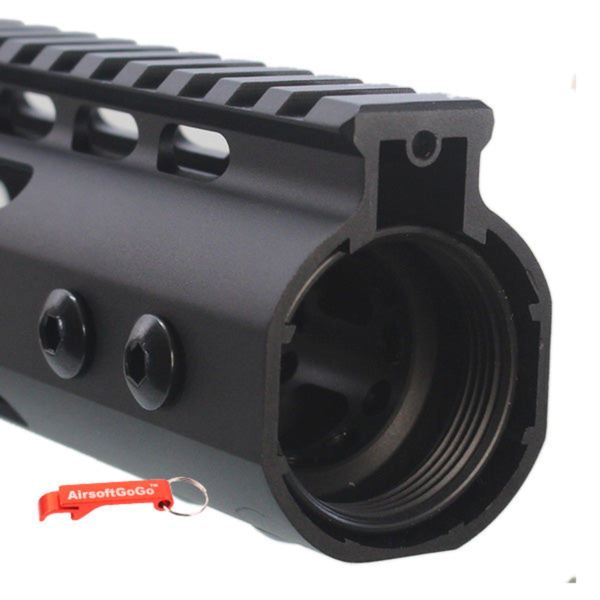 マルイ M4 MWS シリーズGBB用CNC アルミ 10インチ キーモッドレールハンドガード-AIRSOFT GOGO エアガン・サバゲー用品通販