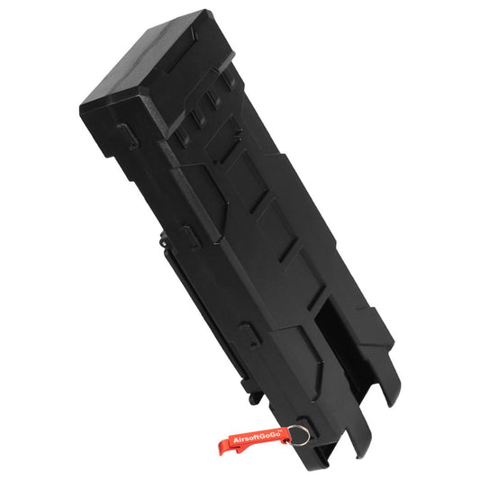 マルイ M870用 10本 シェル 収納 ショットマガジンシェル ポーチ MOLLEキャリアホルダー (ブラック)-AIRSOFT GOGO エアガン・サバゲー用品通販