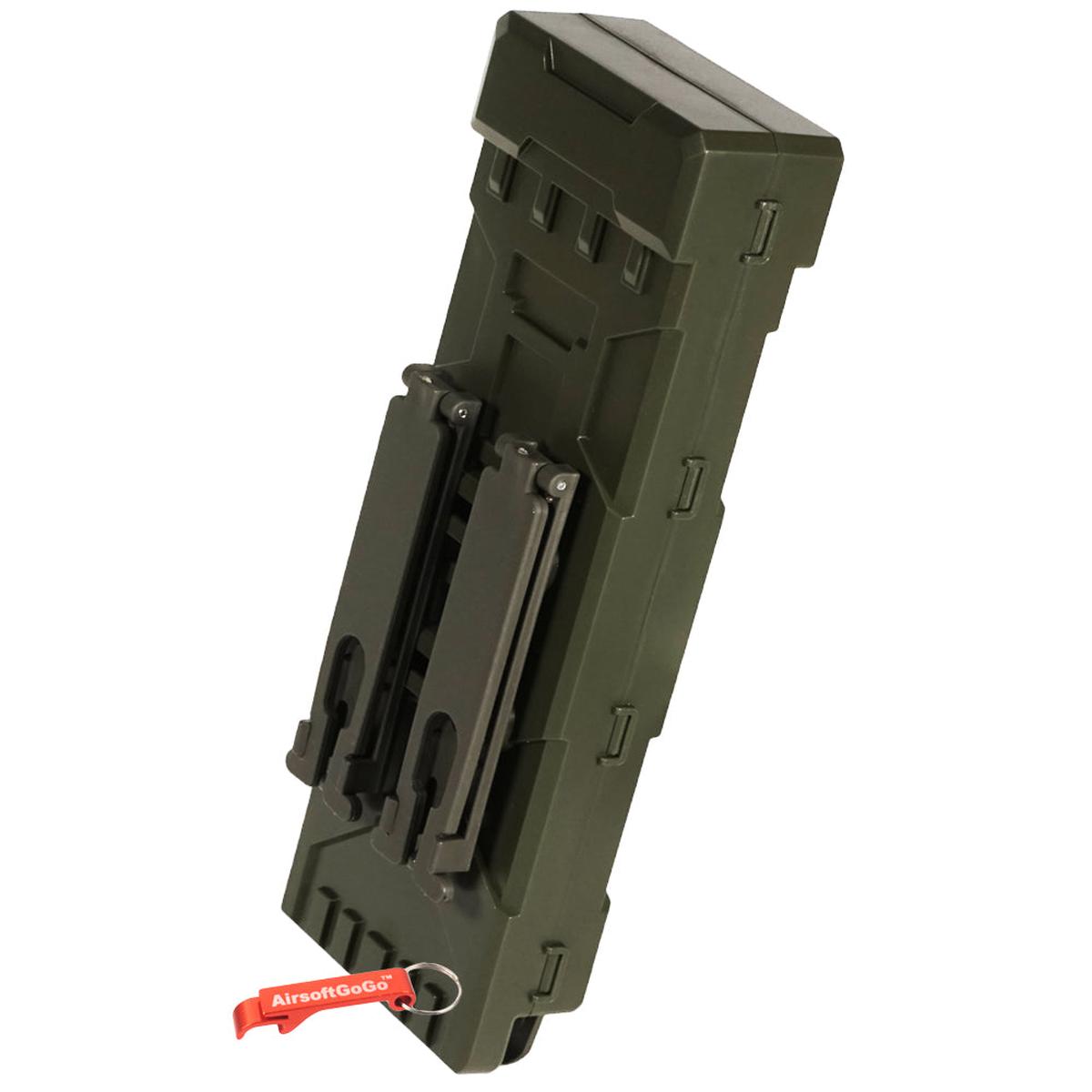 マルイ M870用 10本 シェル 収納 ショットマガジンシェル ポーチ MOLLEキャリアホルダー (オリーブドレープ)-AIRSOFT GOGO エアガン・サバゲー用品通販