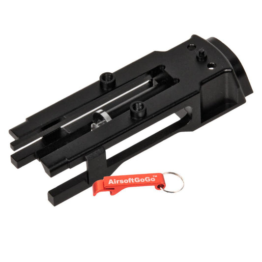 マルイ M&P9LシリーズGBB用 ライトウェイト ブリーチ / ノズルハウジング （ブラック）-AIRSOFT GOGO エアガン・サバゲー用品通販