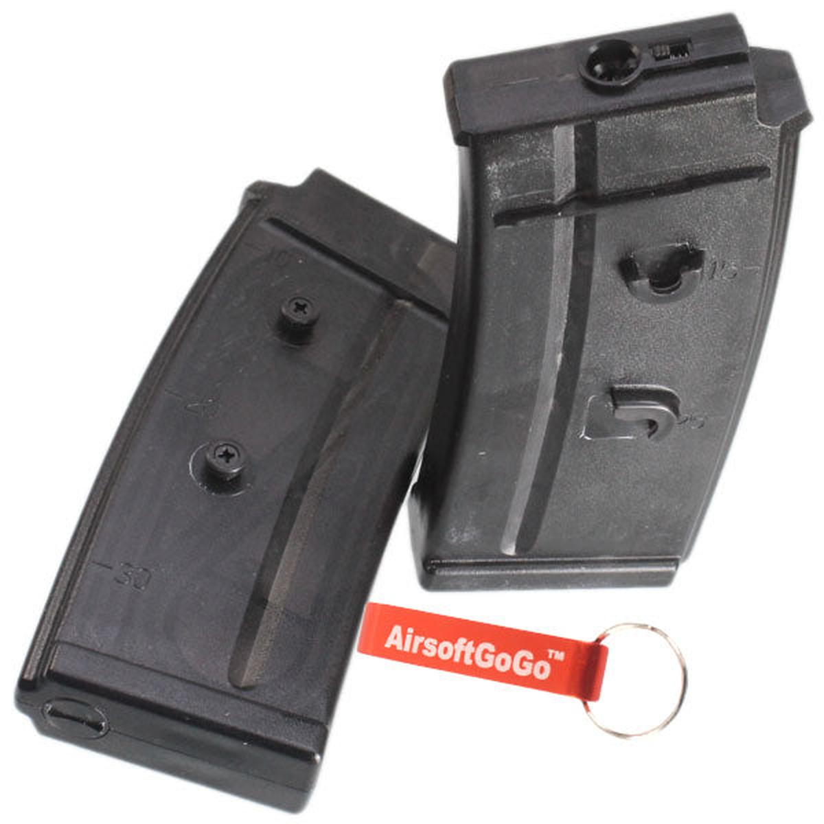 マルイ SIG551 SIG552 シリーズ電動ガン用MAG100連マガジンセット (2本入り)-AIRSOFT GOGO エアガン・サバゲー用品通販
