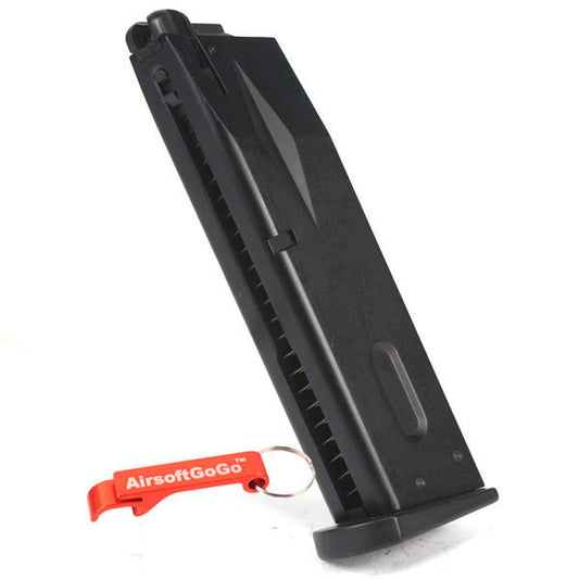 マルイ / WE 製M9 ・ M92 ・ M92Fシリーズ用マガジン (黒)-AIRSOFT GOGO エアガン・サバゲー用品通販