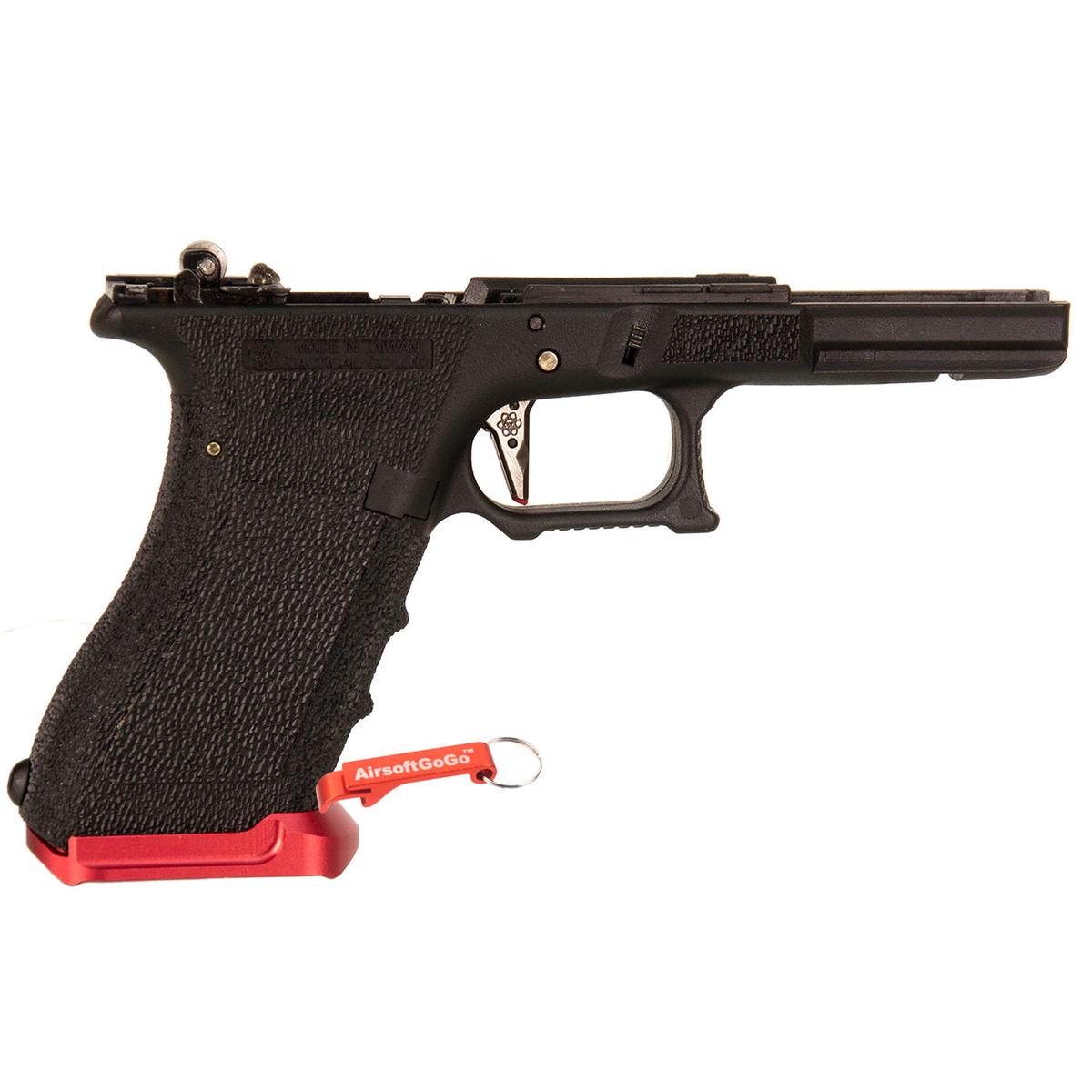 マルイ / WE G18c GBB用 Archives Custom IPSC カスタムフレーム ポリマーボディ (レッド)-AIRSOFT GOGO エアガン・サバゲー用品通販