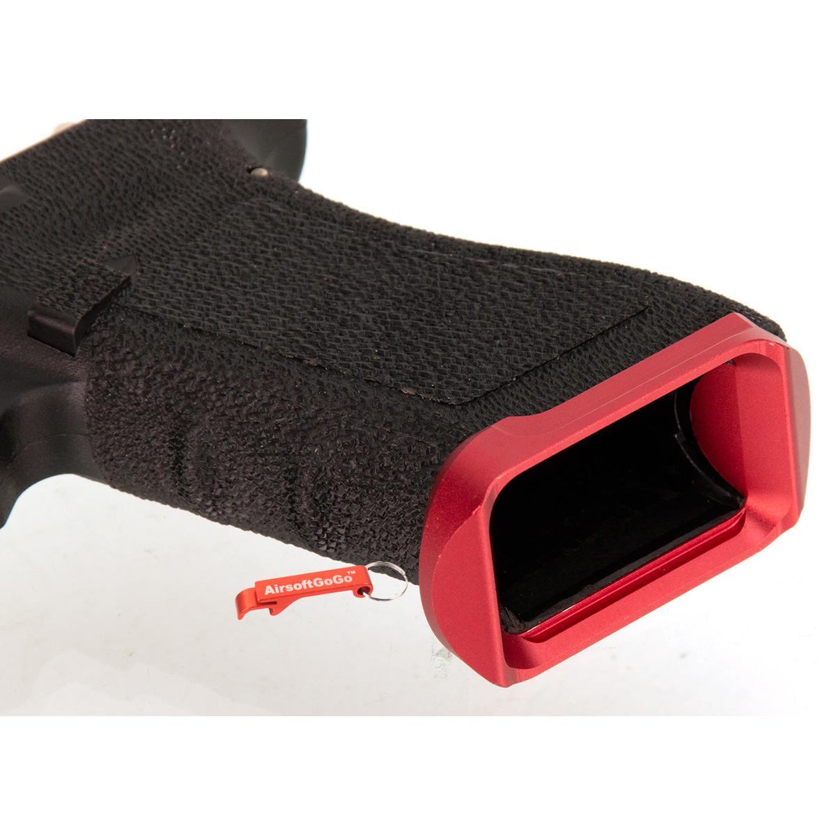 マルイ / WE G18c GBB用 Archives Custom IPSC カスタムフレーム ポリマーボディ (レッド)-AIRSOFT GOGO エアガン・サバゲー用品通販
