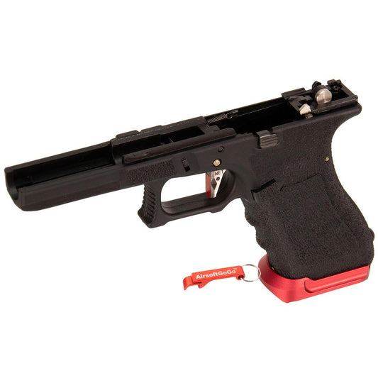 マルイ / WE G18c GBB用 Archives Custom IPSC カスタムフレーム ポリマーボディ (レッド)-AIRSOFT GOGO エアガン・サバゲー用品通販