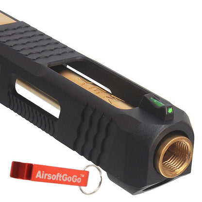 マルイ WE G34 ガスブローバック 用Archives カスタムスライド Sタイプ (金バレル)-AIRSOFT GOGO エアガン・サバゲー用品通販