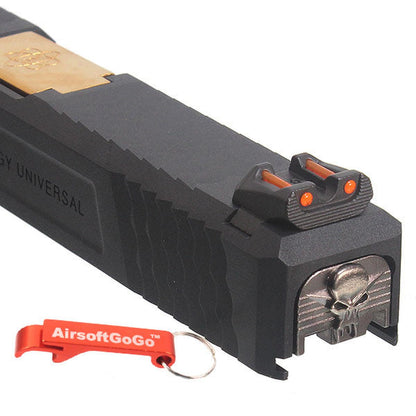 マルイ WE G34 ガスブローバック 用Archives カスタムスライド Sタイプ (金バレル)-AIRSOFT GOGO エアガン・サバゲー用品通販