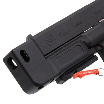 マルイ / WE / KJ G17 (Gen 3) & Umarex G17 (Gen 4) GBB用 RGWコンペンセイタースタンドオフ・デバイスキット (ブラック)-AIRSOFT GOGO エアガン・サバゲー用品通販
