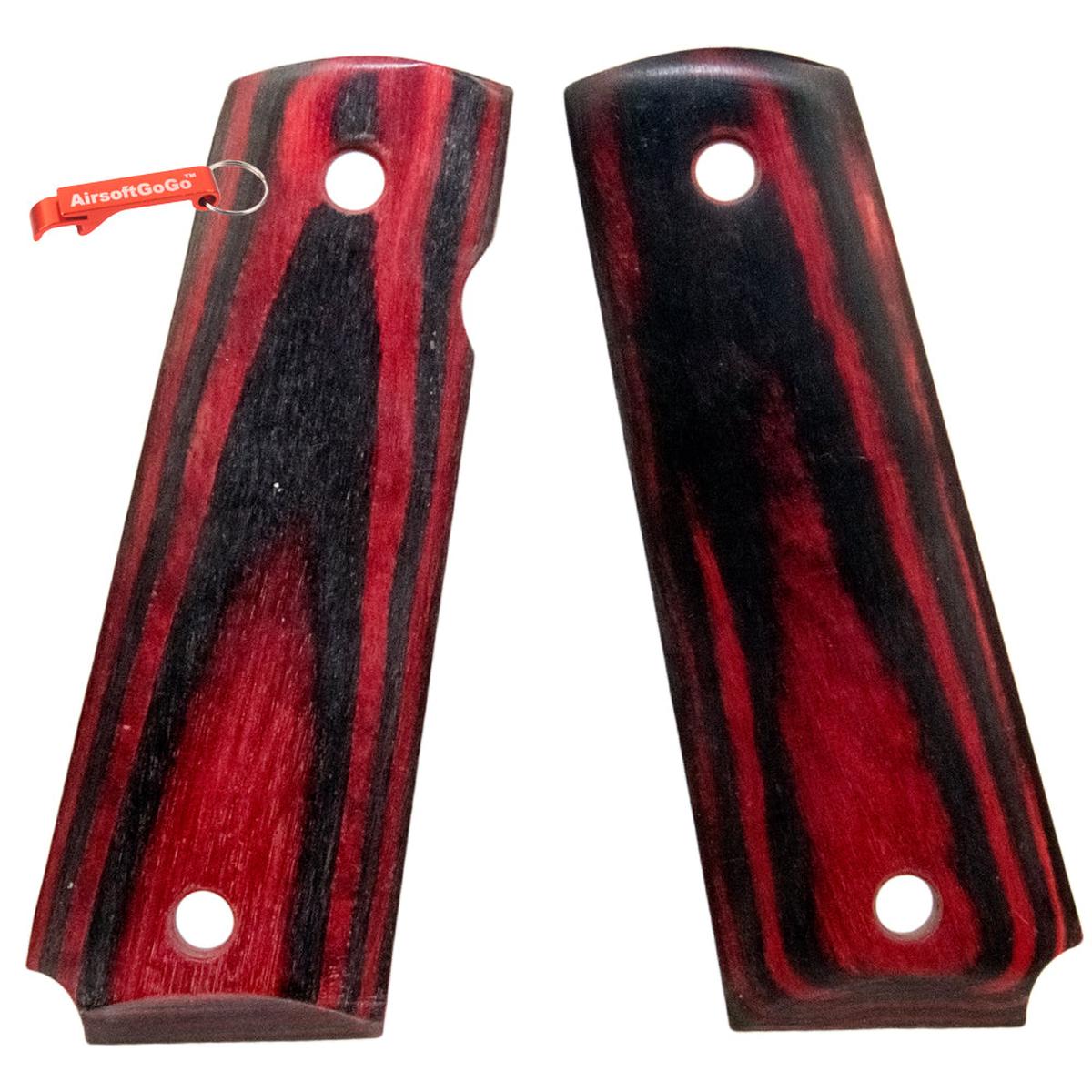 マルイ1911 ピストル 木製グリップパネル (No.0271)-AIRSOFT GOGO エアガン・サバゲー用品通販