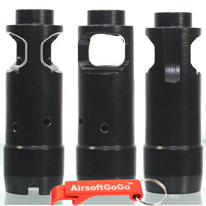 マルイ/APS/Dboys/JG/King Arms/ AK74 電動ガン 用CYMA フラッシュハイダー （14mm逆ネジ）-AIRSOFT GOGO エアガン・サバゲー用品通販