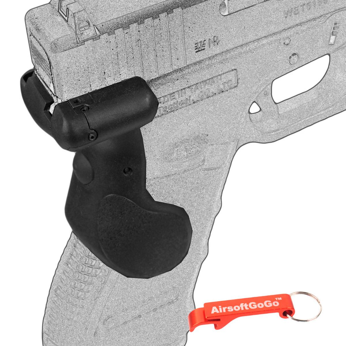 マルイG17・G18c/ WE G17・G18c・G34・G35 / Army G17ガスブローバック ピストル用赤色レーザーグリップ-AIRSOFT GOGO エアガン・サバゲー用品通販